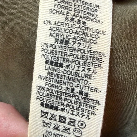 Free People Olive Teddy Jacket - Picture 8 of 10